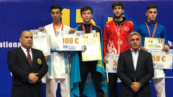 Фотография к новости: Атыраулық спортшылар Иранда ел намысын қорғады