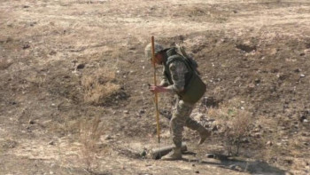 Фотография к новости: Арыста оқ-дәрілердің жарылмаған бөлшектерін жою жұмыстары жүргізілуде – әкімдік