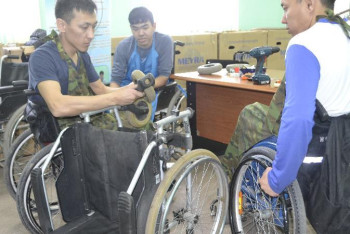 Фотография к новости: «Еңбек» бағдарламасы аясында 10 мыңға жуық мүгедек жұмысқа орналастырылды