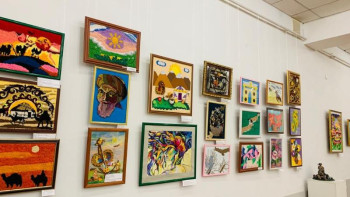 Фотография к новости: Қарағандыда балалардың сурет көрмесі ашылды