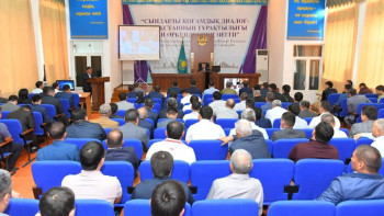 Фотография к новости: Түркістанда 17 мың түп боз арша отырғызылды