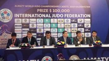 Фотография к новости: Алматыда жасөспірімдер арасында дзюдодан әлем чемпионаты өтеді 