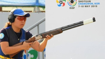 Фотография к новости: Стенд атудан Азия чемпионатында Қазақстан тағы үш медаль еншіледі 