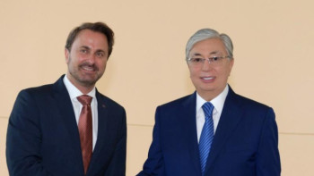 Фотография к новости: Мемлекет басшысы Люксембург премьер-министрімен кездесті