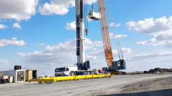 Фотография к новости: Ақтөбе облысында жел электр станциясының құрылысы жүріп жатыр