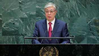 Фотография к новости: Тоқаев: БҰҰ Бас ассамблеясының мінберінен үндеу жолдау – мен үшін зор мәртебе