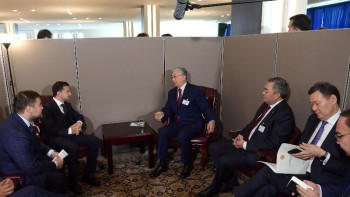 Фотография к новости: Тоқаев Украинамен саяси ынтымақтастықты одан әрі дамытуға дайын екенін айтты