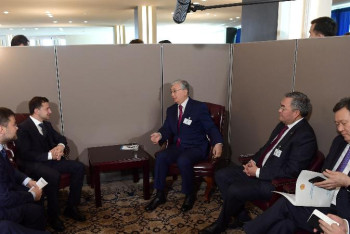 Фотография к новости: Тоқаев Украинамен саяси ынтымақтастықты одан әрі дамытуға дайын екенін айтты