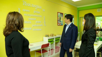 Фотография к новости: Еліміздің бірнеше қаласында инклюзияны қолдау кабинеттері ашылады