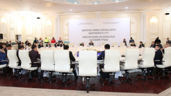 Фотография к новости: Еңбек қауіпсіздігін қамтамасыз ету мәселелері талқыланды