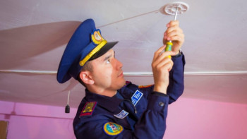 Фотография к новости: Елордалық құтқарушылар жеке секторда рейд өткізді 