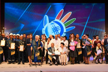 Фотография к новости: ﻿Қызылордада еңбек күні аталып өтті