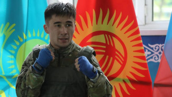 Фотография к новости: Елімізде армиялық қоян-қолтық ұрыстан ТМД чемпионаты өтті 