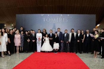 Фотография к новости: Бүгін 2,5 жыл бойы 2,5 млрд теңгеге түсірілген 2,5 сағаттық «Томирис» фильмі көрерменге жол тартады