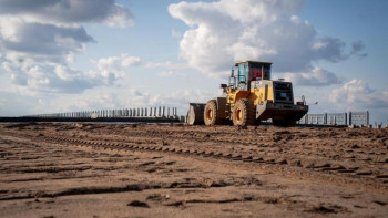 Фотография к новости: Көлгінов айналма жол құрылысының барысымен танысты 