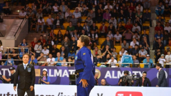 Фотография к новости: Қазақстан командасы дзюдодан командалық есепте төртікке енді