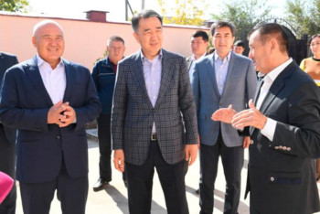 Фотография к новости: Сағынтаев Алматының бюджеті есебінен салынған үйлердің сапасын тексерді
