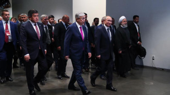 Фотография к новости: Тоқаев «Еуразия континентінің транзиттік әлеуеті» форумына қатысты