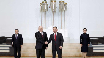 Фотография к новости: Қазақстан елшісі Моңғолия президентіне сенім грамоталарын табыстады