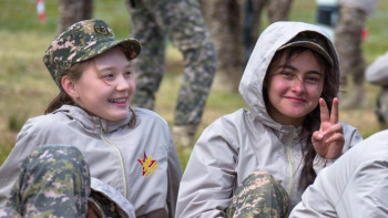 Фотография к новости: Елордада оқушылар арасында күзгі әскери-патриоттық ойындар өтеді
