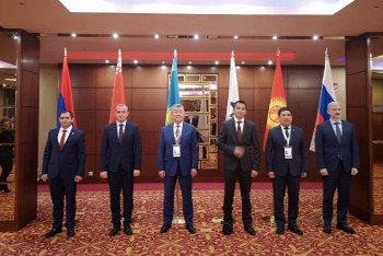 Фотография к новости: Қазақстан ЕАЭО елдерін көлік инфрақұрылымын бірлесіп дамытуға шақырды 