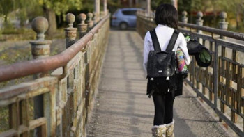 Фотография к новости: Полицейлер жоғалып кеткен оқушыны тапты