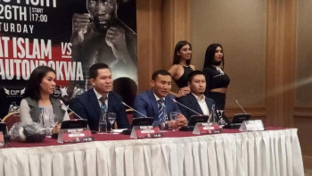 Фотография к новости: Қытай төрінде Қанат Исламның қатысуымен бокс кеші өтеді