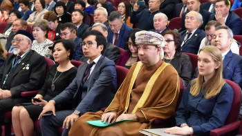 Фотография к новости: «Қазақстанның қасиетті жерлерінің географиясы» халықаралық конференциясы өтті