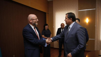 Фотография к новости: Бельгия Корольдігі Атырауға қызығушылық танытты