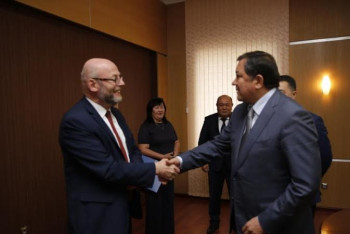 Фотография к новости: Бельгия Корольдігі Атырауға қызығушылық танытты