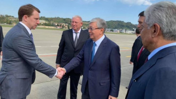 Фотография к новости: Мемлекет басшысы "Валдай" халықаралық пікірталас клубының отырысына қатысу үшін Сочиге келді