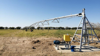 Фотография к новости: ﻿Түркістан облысында жаңбырлатып суару әдісі қолданылады