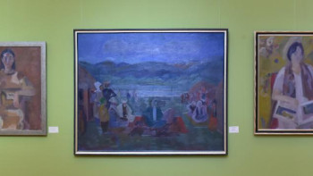 Фотография к новости: Ұлттық музейде «Белгісіз Мәмбеев» көрмесі ашылды