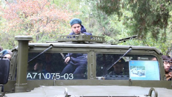 Фотография к новости: Десанттық-шабуылдау әскерлерінде Ашық есіктер күні өтті