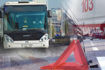 Фотография к новости: Елордада мектеп автобусы мен жолаушылар автобусы соқтығысты