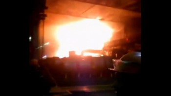 Фотография к новости: Теміртау металлургиялық комбинатында алапат өрт болды