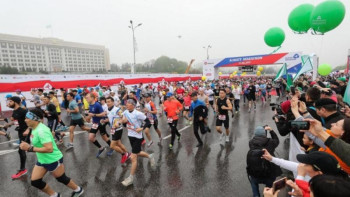 Фотография к новости: Алматыда марафонға байланысты кейбір көшелер жабылады