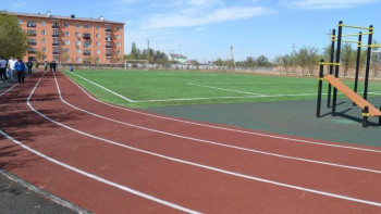 Фотография к новости: Арыс қаласы аз уақыт ішінде қалпына келді