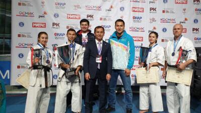Қарағандылық каратэшілер Мәскеуде өткен турнирде төрт медаль жеңіп алды