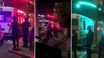 Фотография к новости: Автобусқа оқ жаудырған бұзақылар: Куәгерлер оқиғаның қалай болғанын айтты