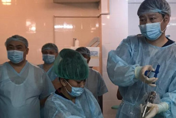 Фотография к новости: Қарағандыда эндоскопиялық әдіспен омыртқаға ота жасалатын болды