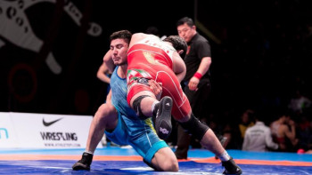 Фотография к новости: Азамат Дәулетбеков халықаралық турнирде топ жарды 