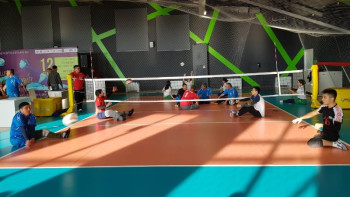 Фотография к новости: Елордада отырып ойнау волейболынан алғашқы турнир басталды