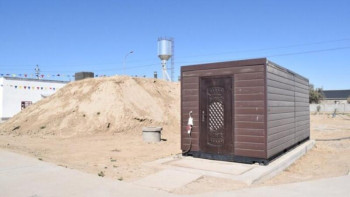 Фотография к новости: Түркістан облысының бірнеше ауылына таза ауыз су тартылды ﻿