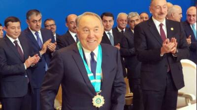 Назарбаев Түркі әлемінің Жоғары орденімен марапатталды 