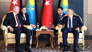 Фотография к новости: Елбасы Түркия Республикасының президентімен кездесті