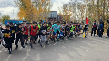 Фотография к новости: Оқушылар арасында күзгі кросс өтті