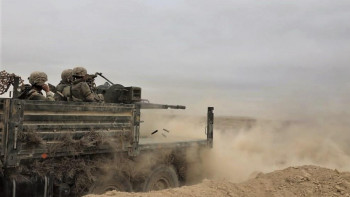 Фотография к новости:  Маңғыстау облысының 200-ге жуық әскери қызметшісі жауынгерлік шеберлігін шыңдады