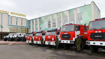 Фотография к новости: Солтүстік Қазақстан құтқарушылары 640 млн теңгеге жаңа техника алды