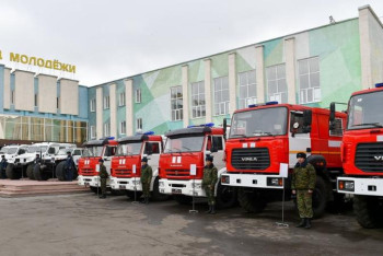 Фотография к новости: Солтүстік Қазақстан құтқарушылары 640 млн теңгеге жаңа техника алды